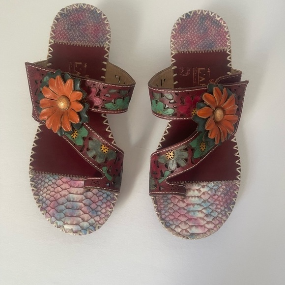 L' Artiste Spring Step Womens Vardi Slide Sandals - Picture 1 of 6